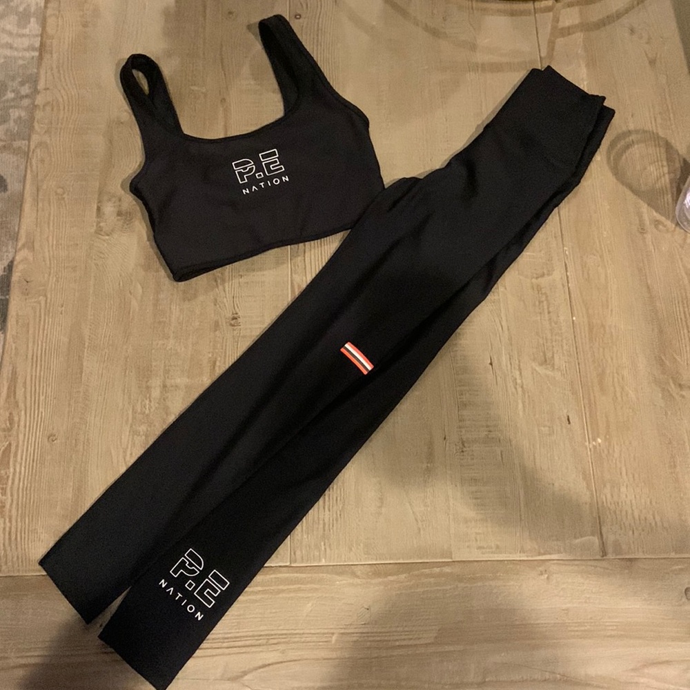 P.E Nation Leggings and crop top